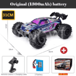50 or 80KM/H Rc Cars 1/16 off Drift Road 4WD with LED 2.4G Waterproof Remote Control Monster Truck for Adults and Kids Toy