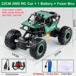 RC Car Remote Control Climbing Vehicle Outdoor All Terrain 4X4 Off-Road Trucks Rock Climber 4WD Buggy Racing Drift Cars Toy